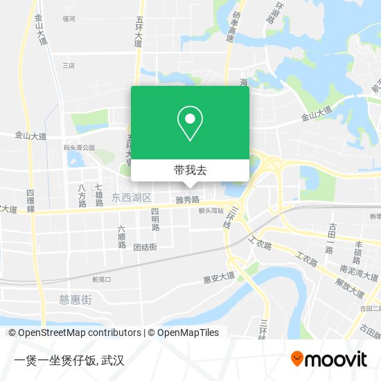 一煲一坐煲仔饭地图