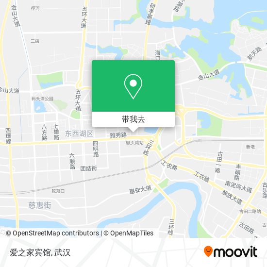 爱之家宾馆地图
