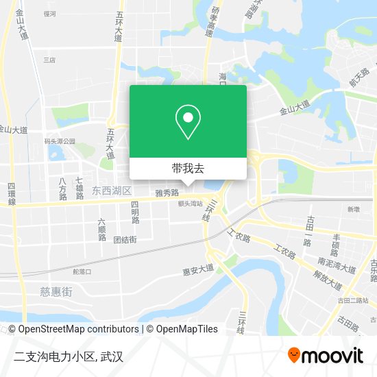 二支沟电力小区地图