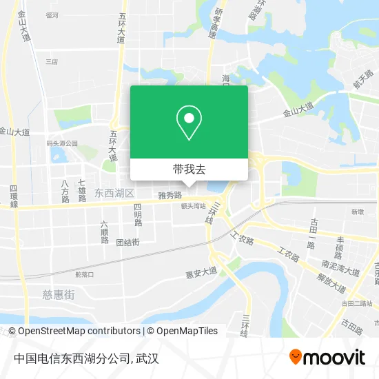 中国电信东西湖分公司地图
