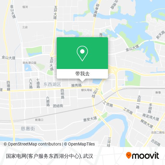 国家电网(客户服务东西湖分中心)地图