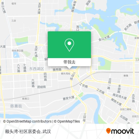 额头湾-社区居委会地图