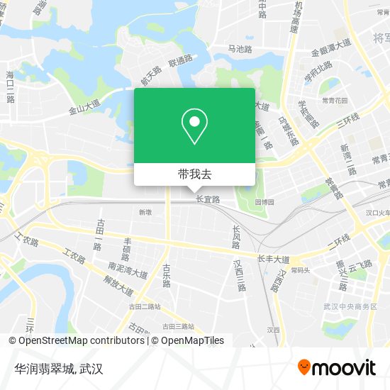 华润翡翠城地图