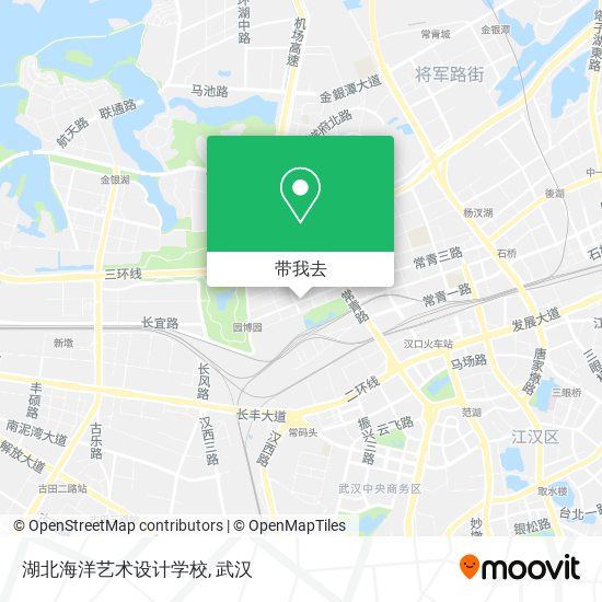 湖北海洋艺术设计学校地图