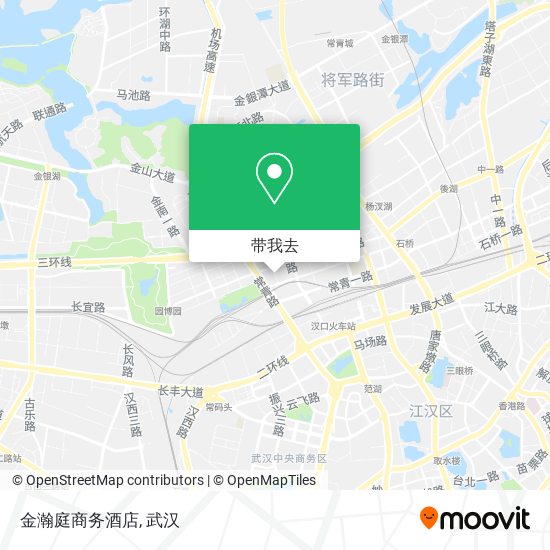 金瀚庭商务酒店地图