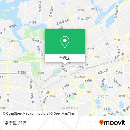 常宁里地图
