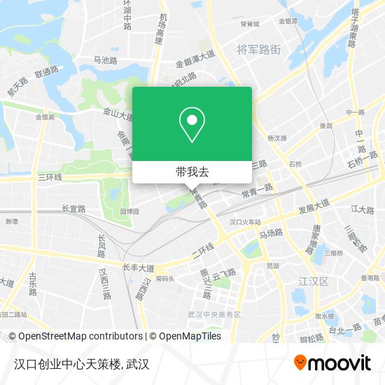 汉口创业中心天策楼地图