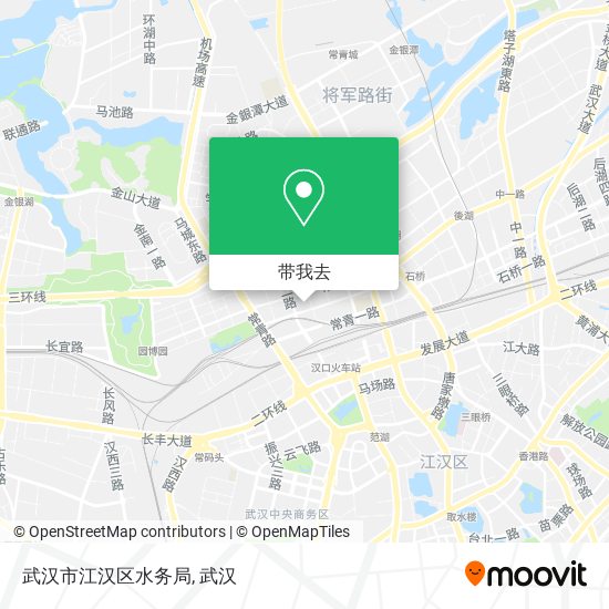 武汉市江汉区水务局地图