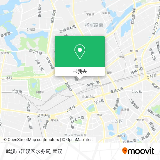 武汉市江汉区水务局地图