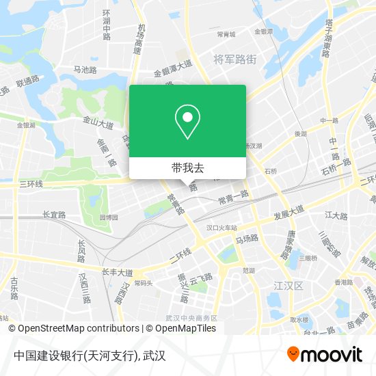 中国建设银行(天河支行)地图