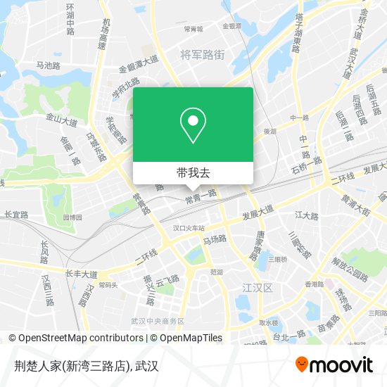 荆楚人家(新湾三路店)地图