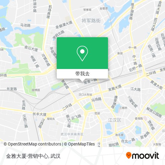 金雅大厦-营销中心地图