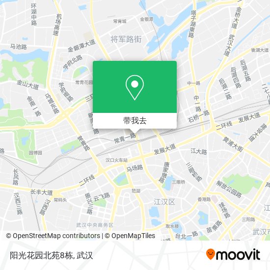 阳光花园北苑8栋地图