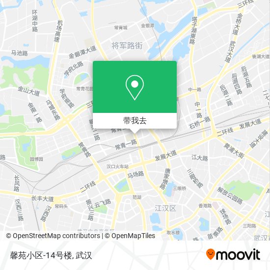 馨苑小区-14号楼地图