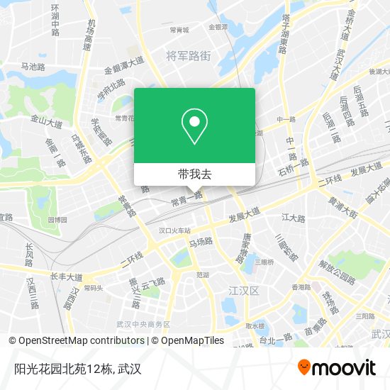 阳光花园北苑12栋地图