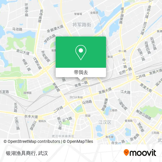 银湖渔具商行地图