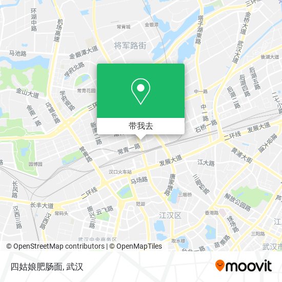 四姑娘肥肠面地图