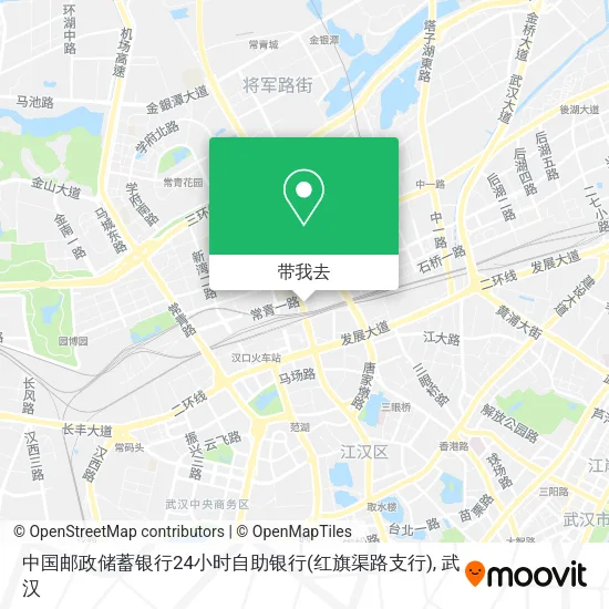 中国邮政储蓄银行24小时自助银行(红旗渠路支行)地图
