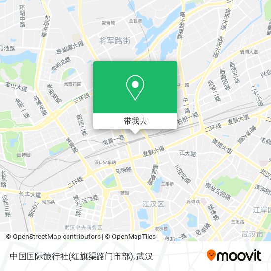 中国国际旅行社(红旗渠路门市部)地图