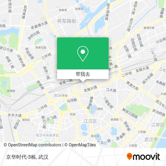 京华时代-3栋地图