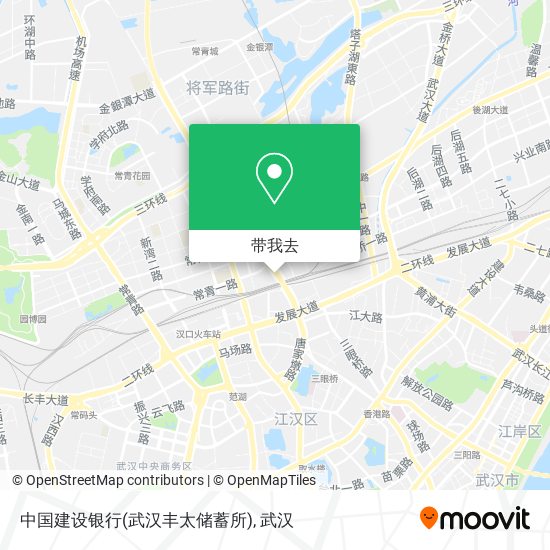 中国建设银行(武汉丰太储蓄所)地图