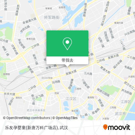 乐友孕婴童(新唐万科广场店)地图