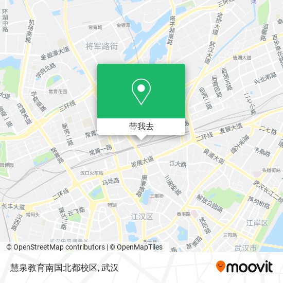 慧泉教育南国北都校区地图