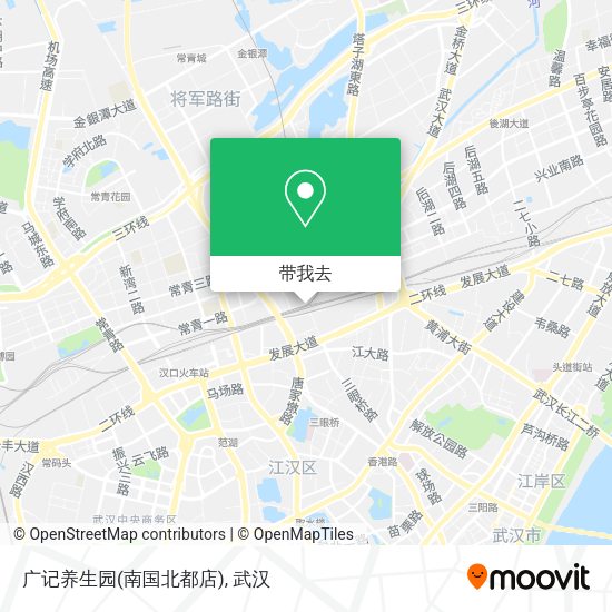 广记养生园(南国北都店)地图