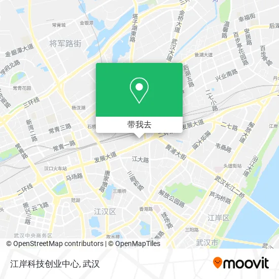 江岸科技创业中心地图
