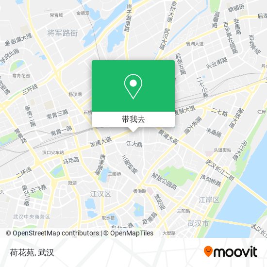 荷花苑地图