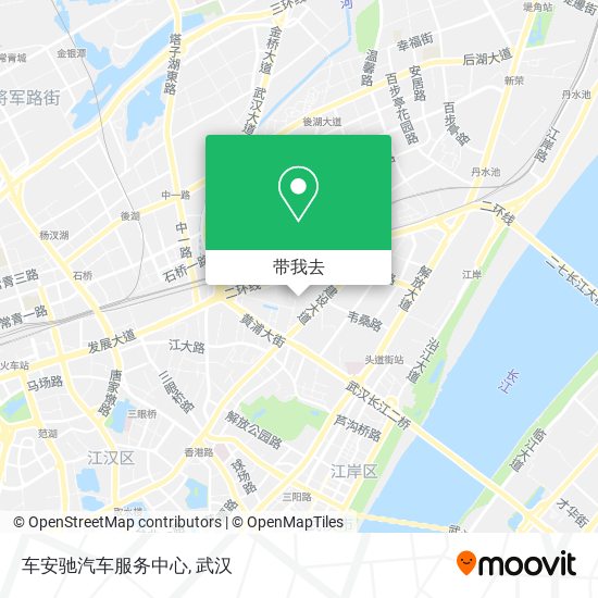 车安驰汽车服务中心地图