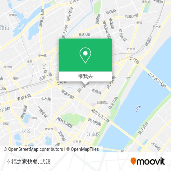 幸福之家快餐地图
