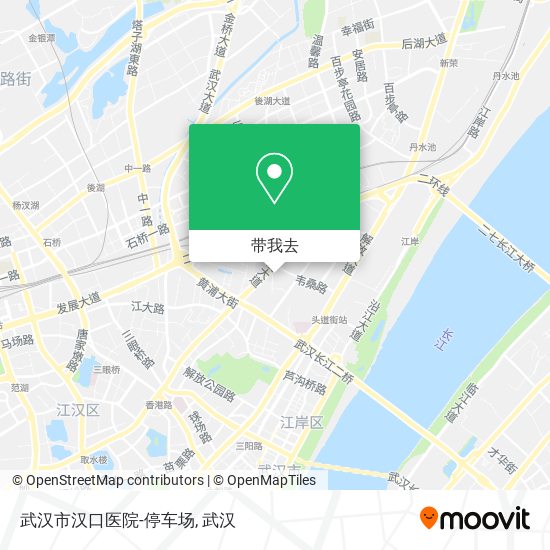 武汉市汉口医院-停车场地图