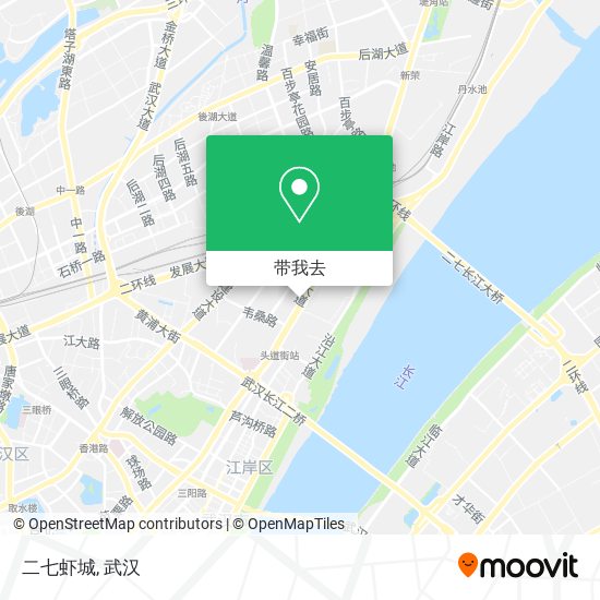 二七虾城地图