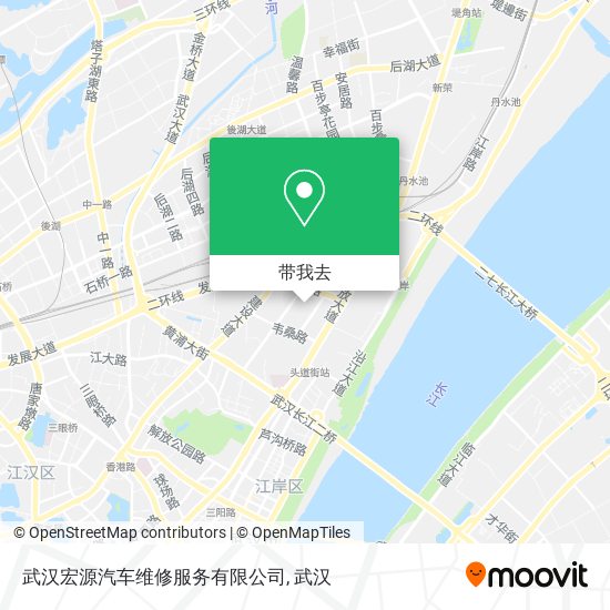 武汉宏源汽车维修服务有限公司地图