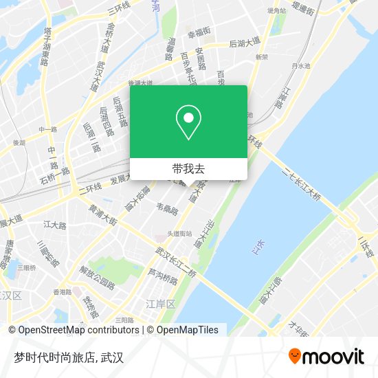 梦时代时尚旅店地图