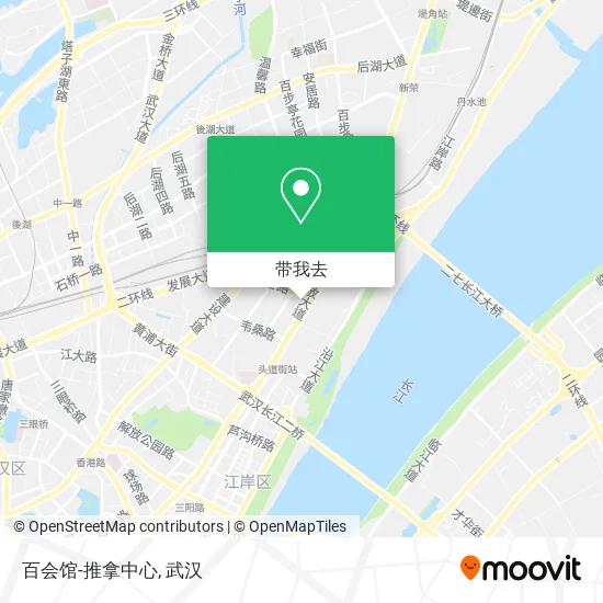 百会馆-推拿中心地图