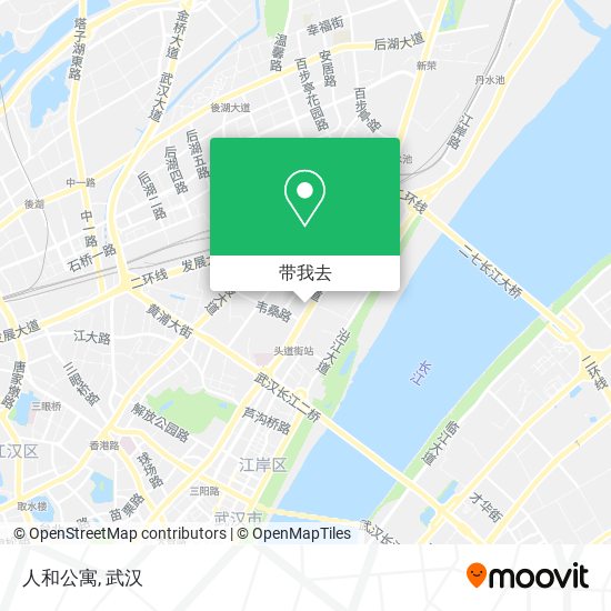人和公寓地图