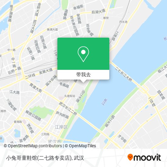 小兔哥童鞋馆(二七路专卖店)地图