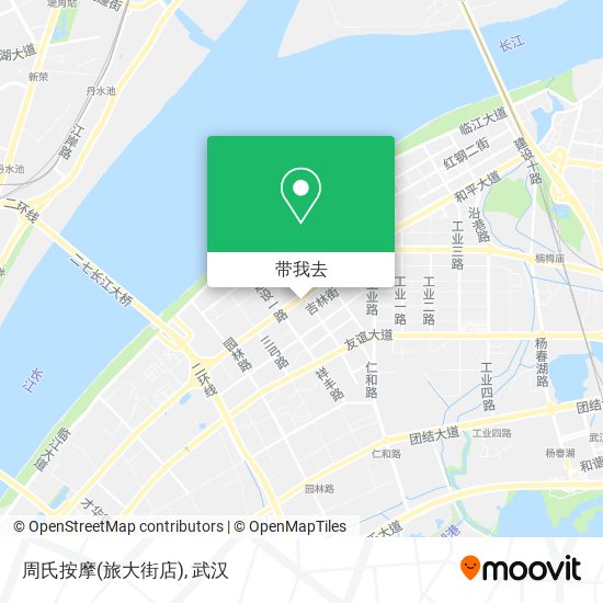 周氏按摩(旅大街店)地图