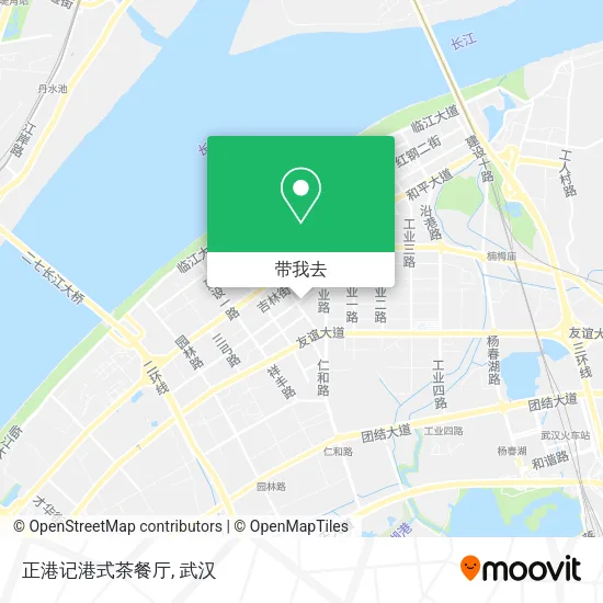 正港记港式茶餐厅地图