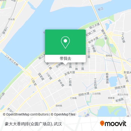 豪大大香鸡排(众圆广场店)地图