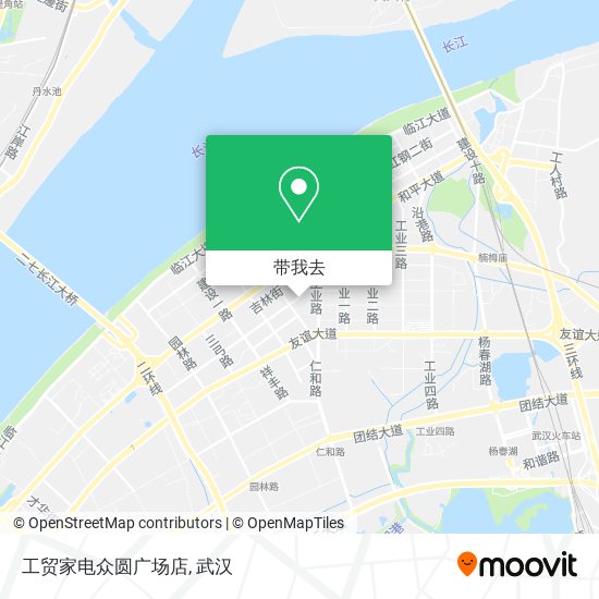 工贸家电众圆广场店地图