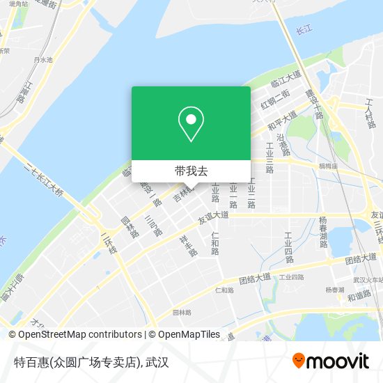 特百惠(众圆广场专卖店)地图