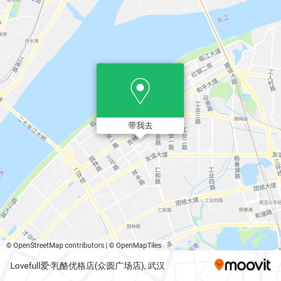 Lovefull爱·乳酪优格店(众圆广场店)地图