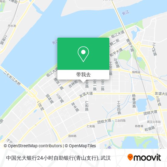 中国光大银行24小时自助银行(青山支行)地图