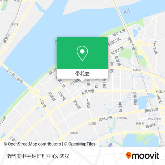 指韵美甲手足护理中心地图