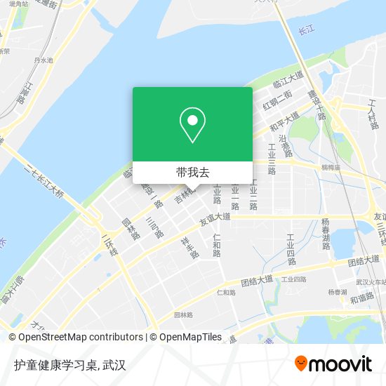 护童健康学习桌地图