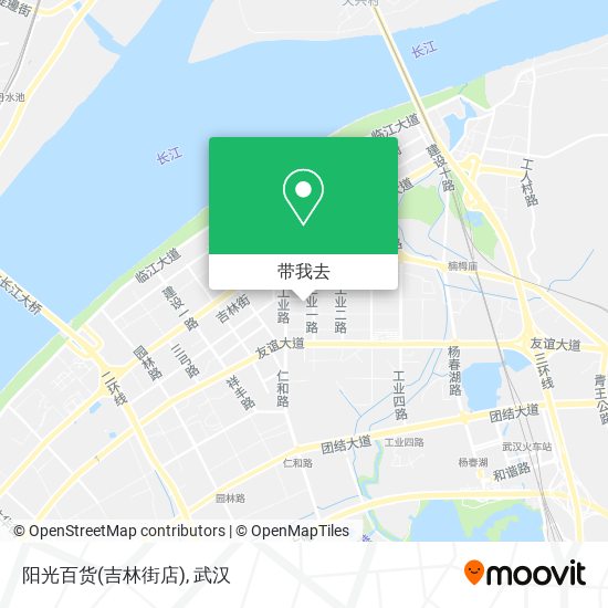 阳光百货(吉林街店)地图