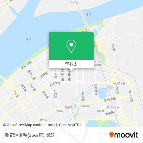 张记油淋鸭(35街店)地图